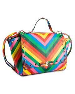 Ann Creek Women's 'Lavon' Color Stripes Bag