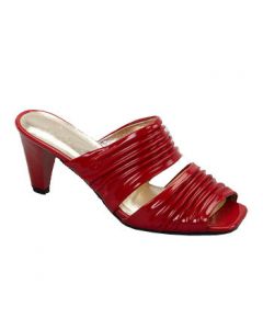 High Heel Mule Sandals Rugged Upper