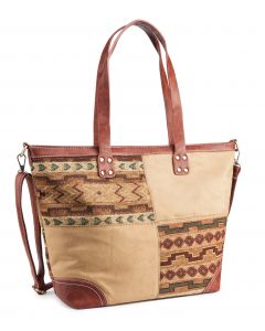 Ann Creek Women's 'Preston' Tribal Print Tote