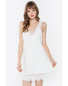 Sugarlips Women's Brette Crochet Dress