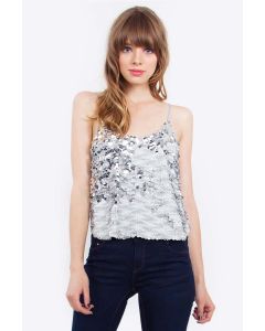 Sugarlips Women's Susan Sequin Top